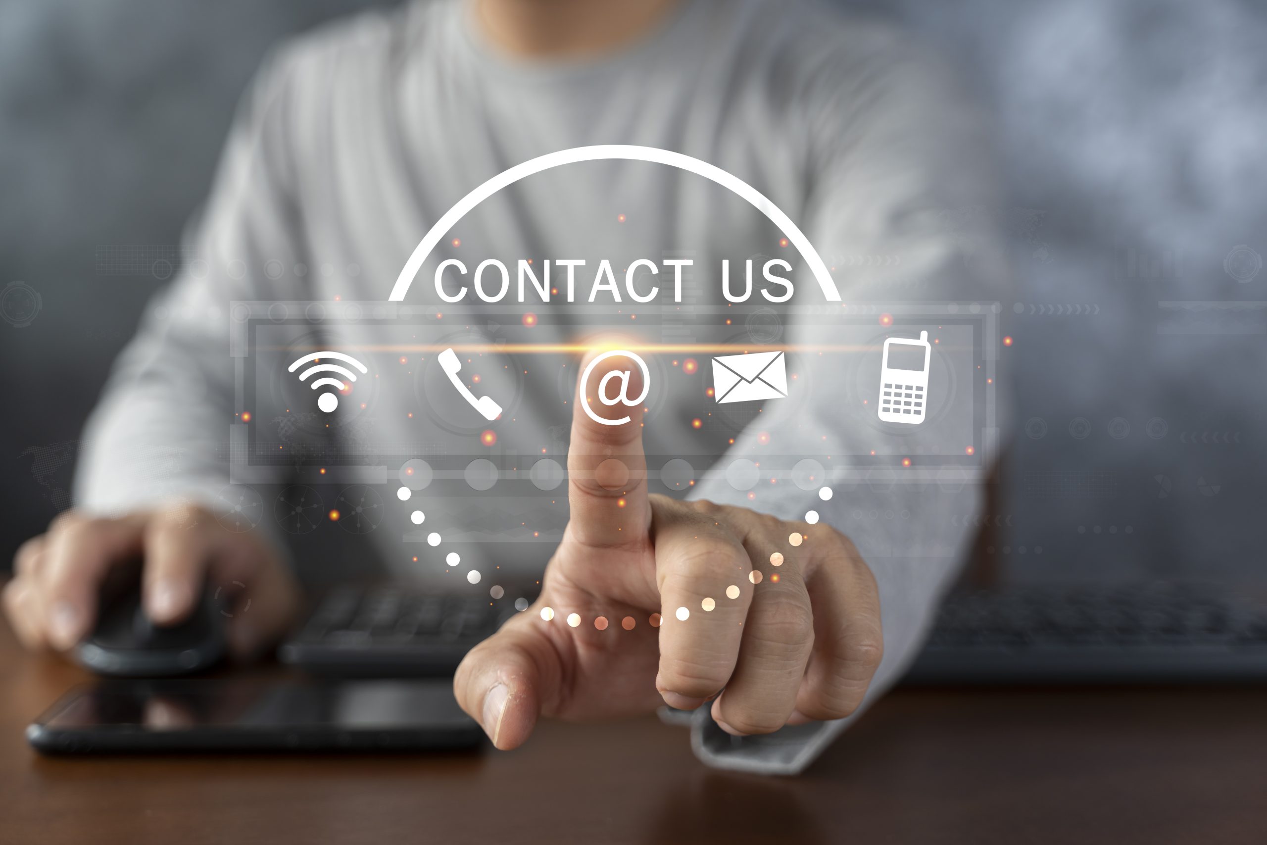 Contact us or Customer support hotline people connect. Businessm