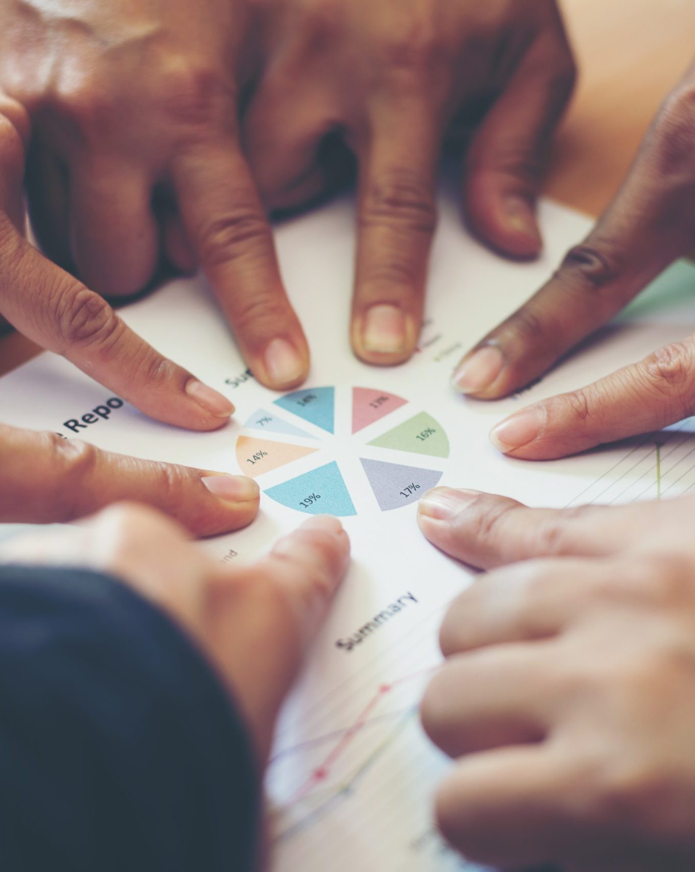 people financial results analyzing statistics