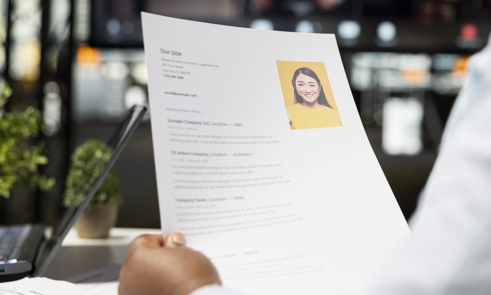 A trainer’s CV matters