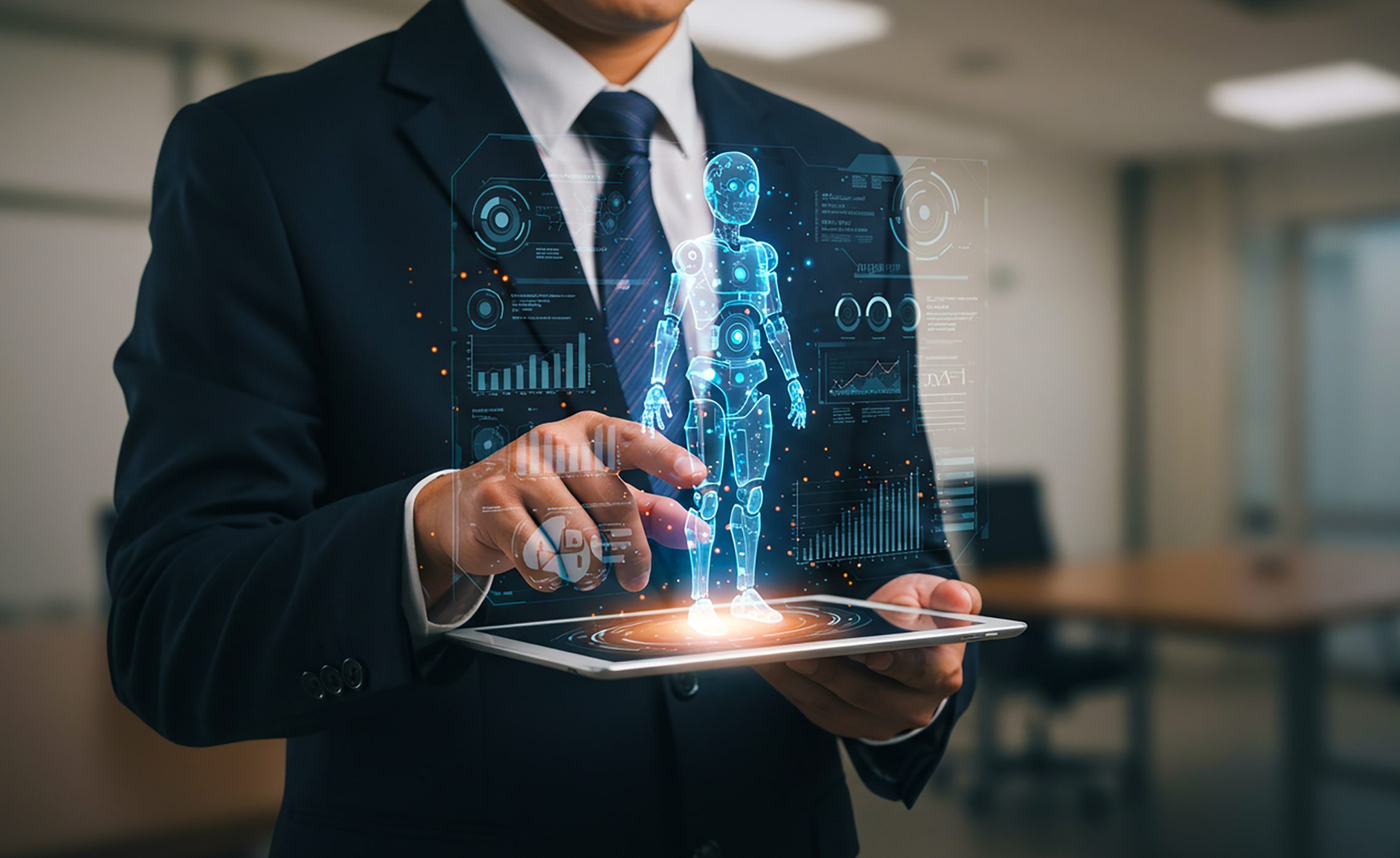 digital humanoid interface AI CoachBridge
