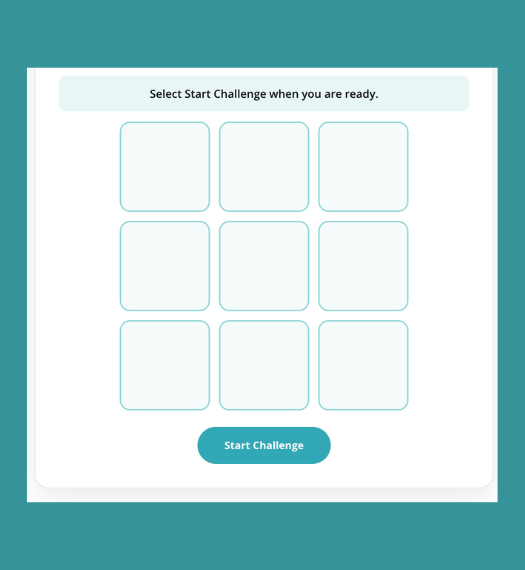 memory sequence challenge game